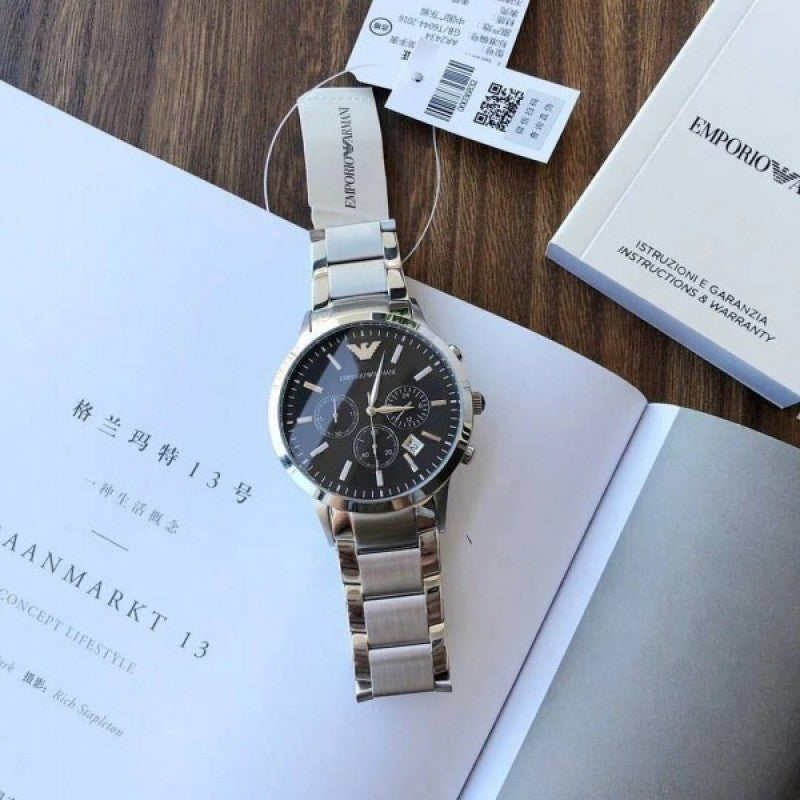 Emporio Arman i Classic Silver Black