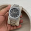 Fossi l Skeleton Automatic Silver Black