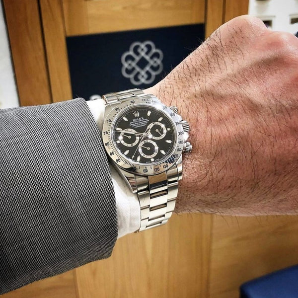 Role x Daytona Silver Black Automatic