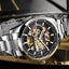 Tommy Hilfige r Automatic Chain Silver Black
