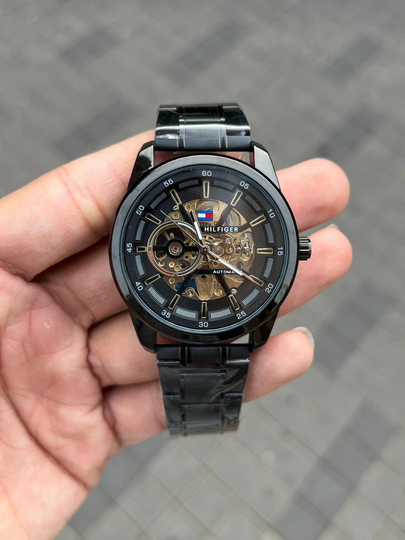Tommy Hilfige r Automatic Chain Black