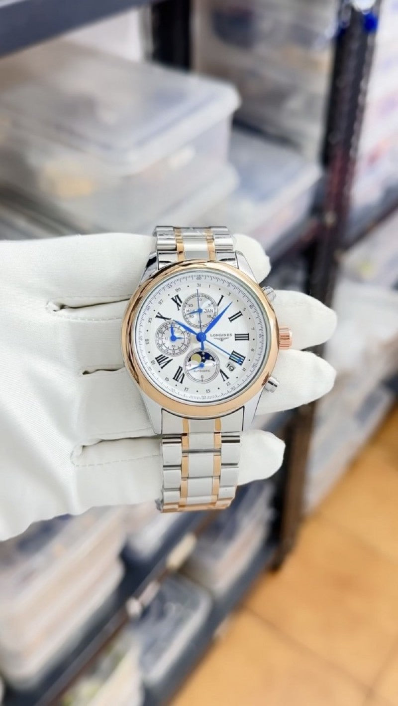 Longine s Master Collection Two Tone Chronograph