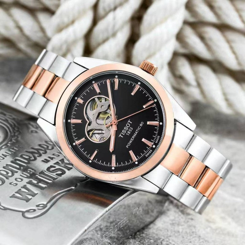 Tisso t Powermatic 80 Two Tone Black Dial