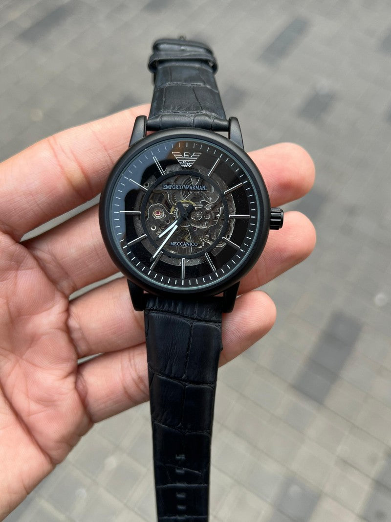 Emporio Arman_i Automatic Leather