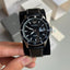 Emporio Arman_i Diver Black Leather