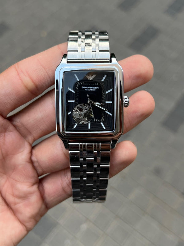 Emporio Arman i Diego Automatic AAA silver black