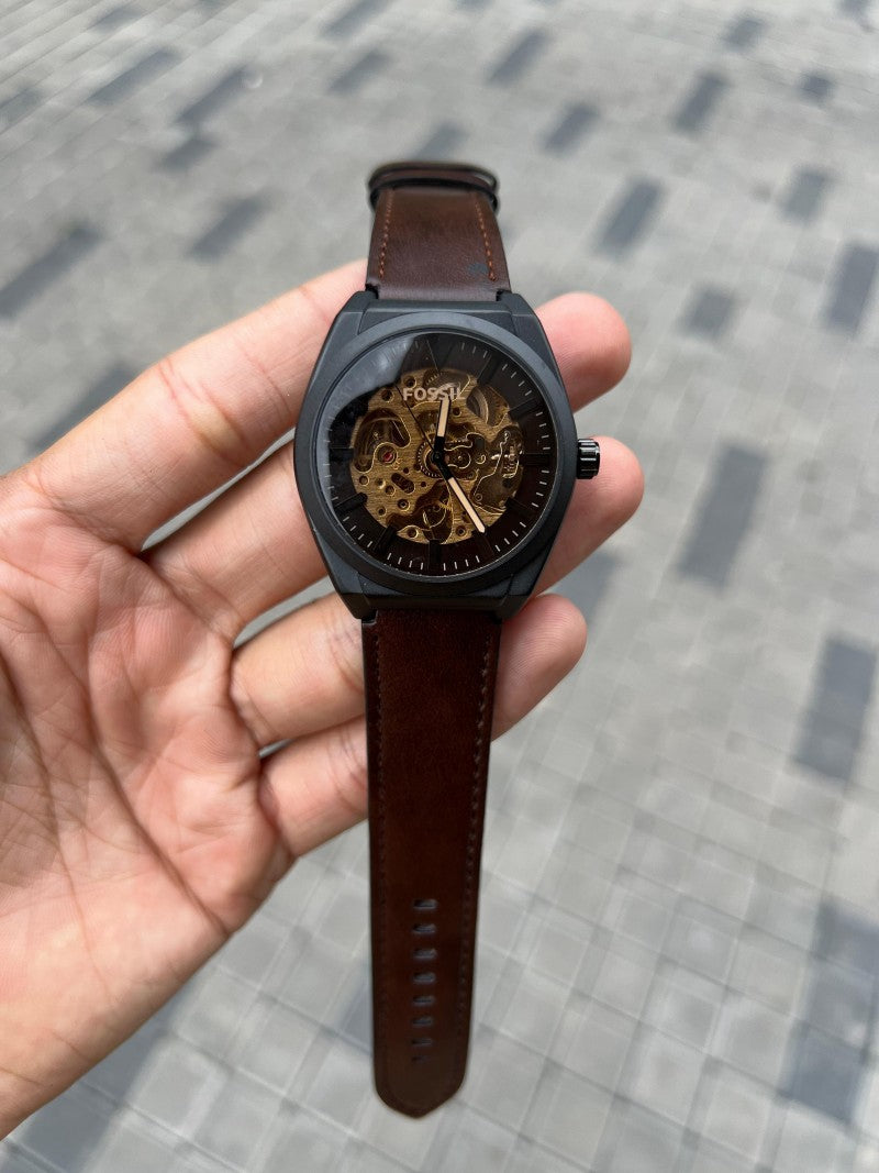 Fossi l Automatic Leather