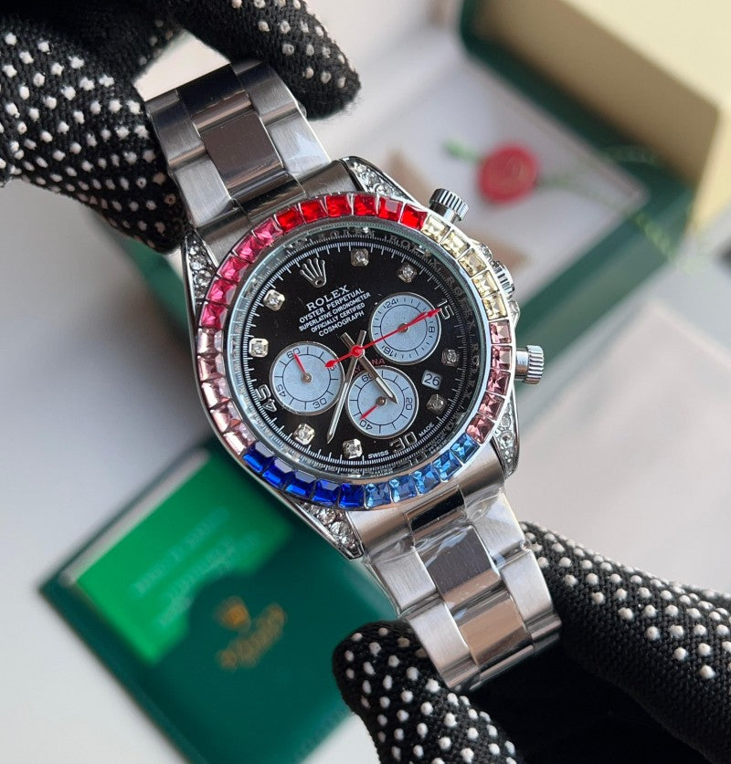 Role x Rainbow Silver Black