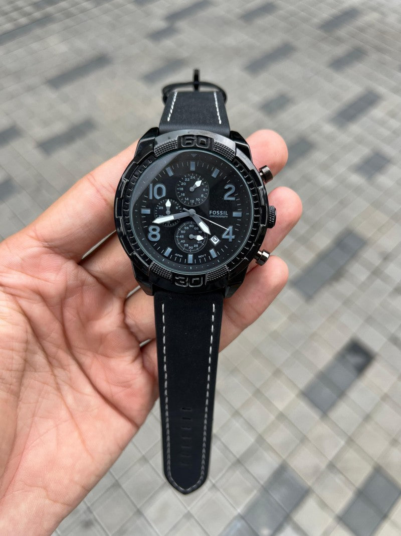 Fossi l Bronson Chronograph Black Main image