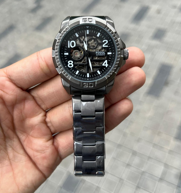 Fossi l Automatic Grey
