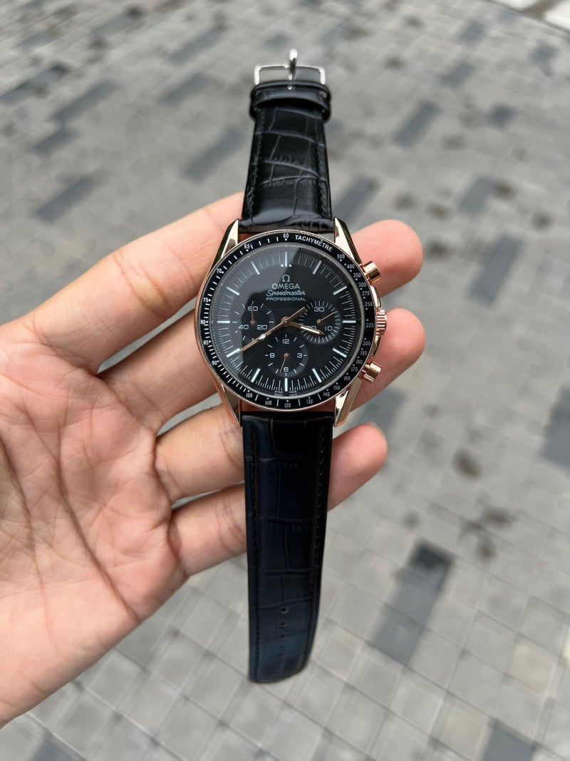 Omeg a Speedmaster Professional Leather