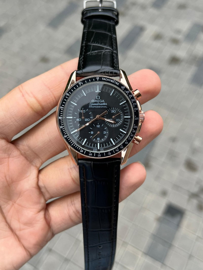 Omeg a Speedmaster Professional Leather