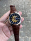 Tisso t 1853 skeleton automatic leather