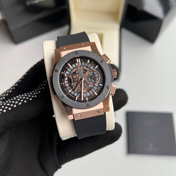 Hublo t Big Bang Rose gold Calendar