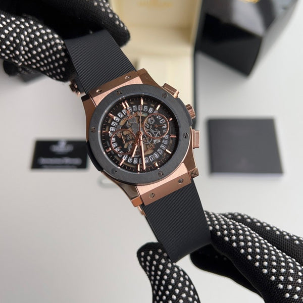Hublo t Big Bang Rose gold Calendar