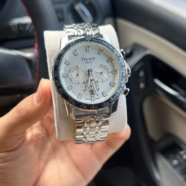 Tisso t 1853 Super Sport Silver white
