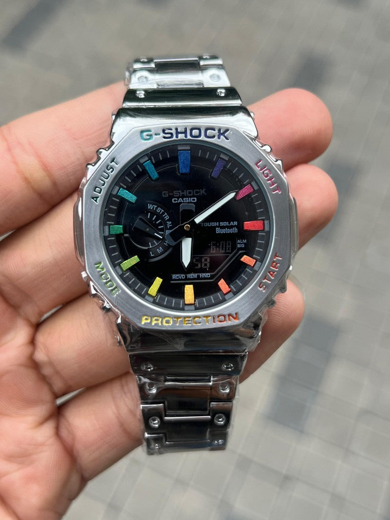Casi o G shock GM2100 Rainbow