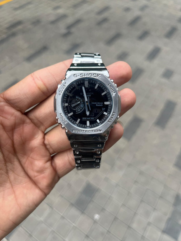 Casi o G shock GM2100 Silver Black