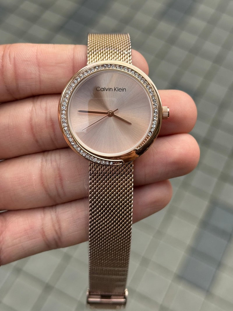 Calvin Klei n Sunray Women s Rose gold