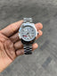Role x Day Date Silver Quartz