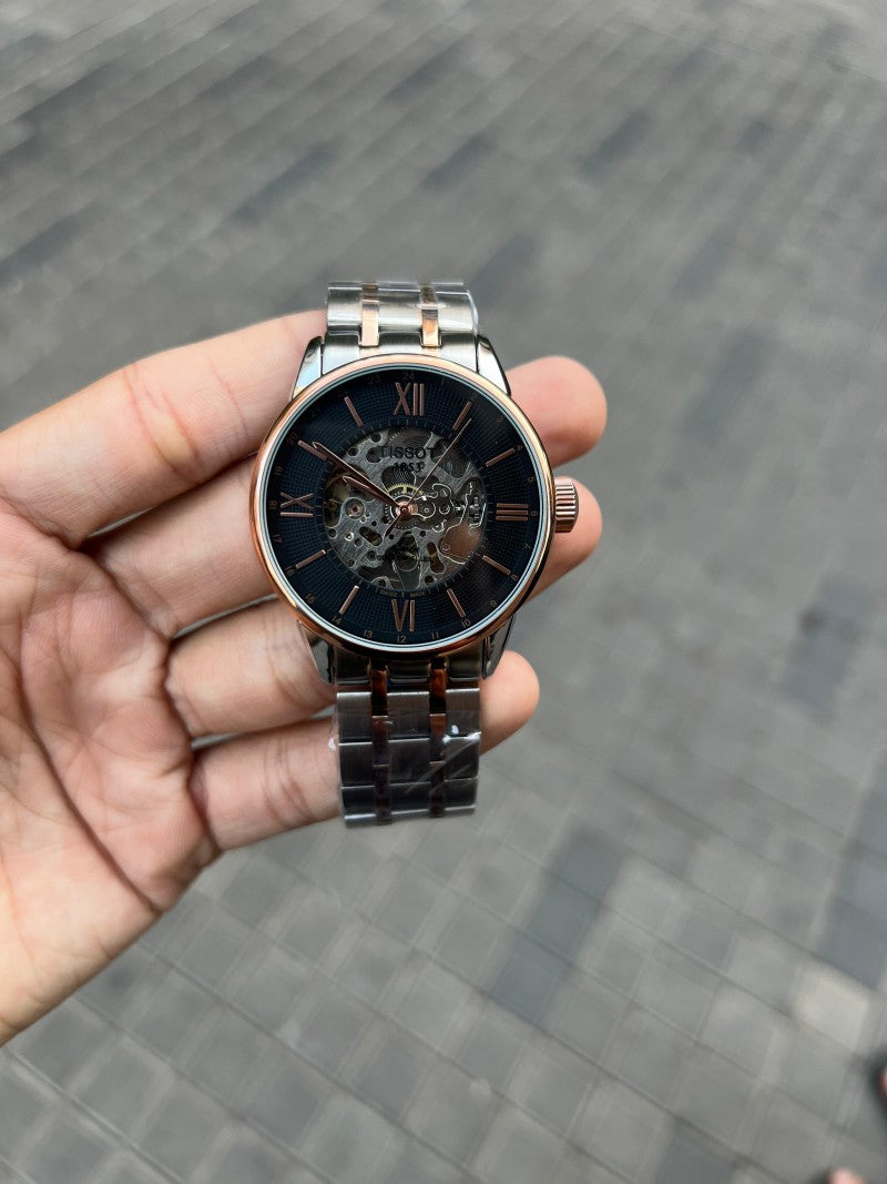 Tisso t 1853 Automatic Two Tone Black Dial Secondary image