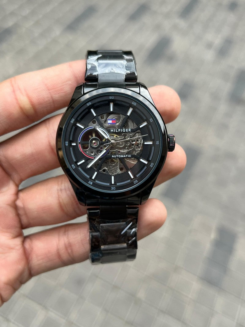 Tommy Hilfige r Automatic Black Chain Secondary image