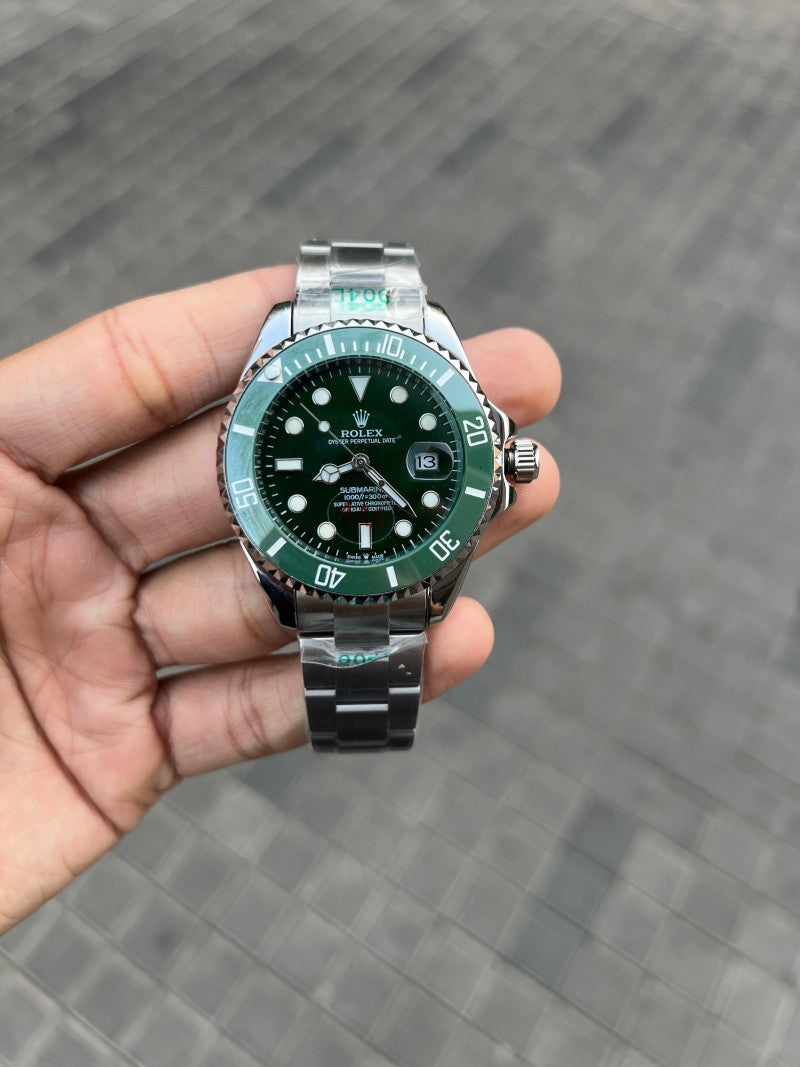 Role x Submariner Silver Green