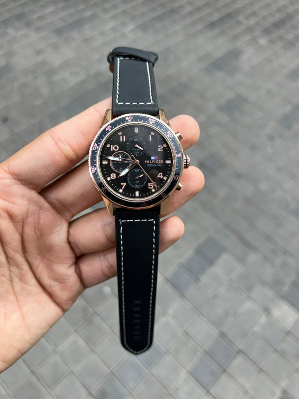 Tommy Hilfige r Black Chronograph