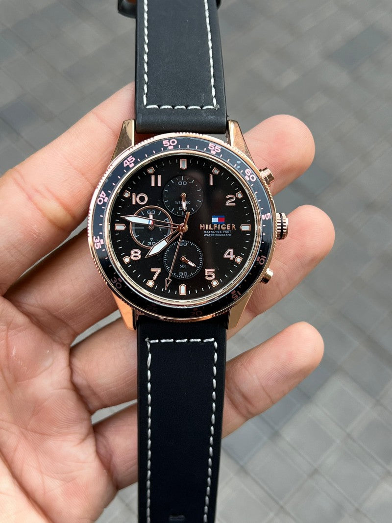 Tommy Hilfige r Black Chronograph