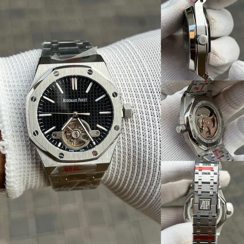 Audemars Pigue t Automatic Silver Black Premium