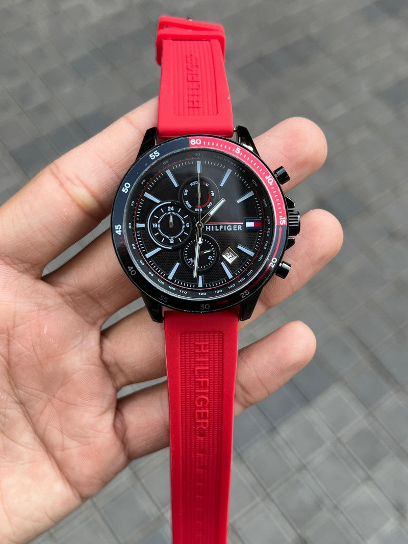 Tommy Hilfige r Chrono Red Secondary image