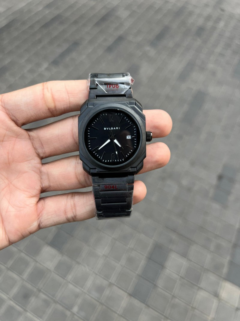 Bvlgar i Quartz Full Black Secondary image