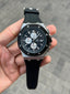 Audemars Pigue t Silver Black Chronograph