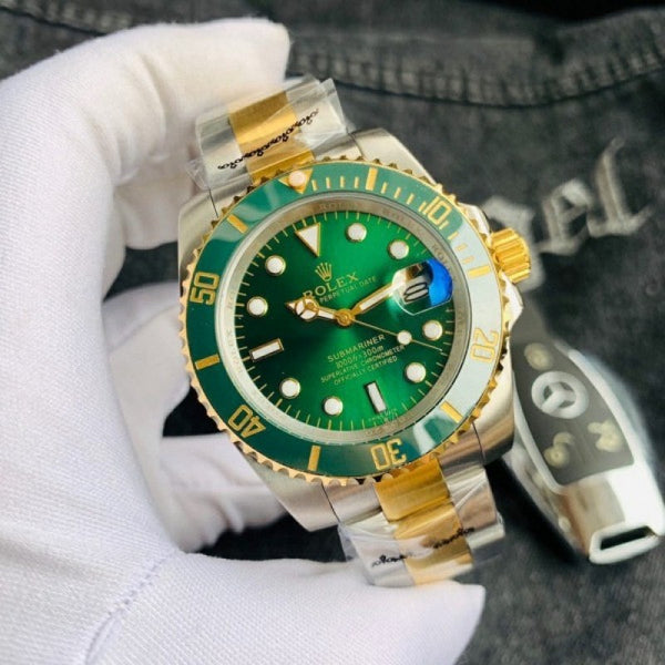 Role x Submariner Two Tone Green Dial