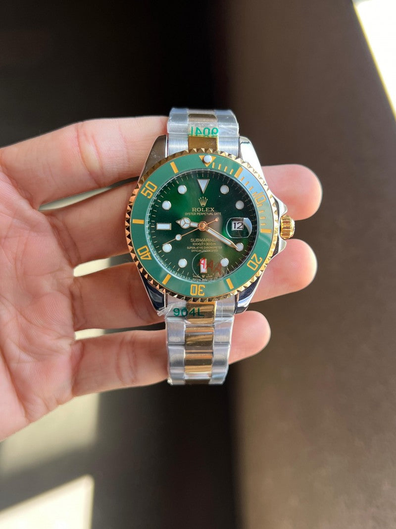 Role x Submariner Two Tone Green Dial