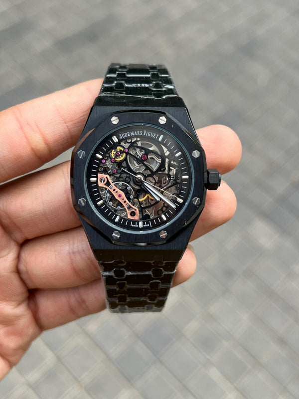 Audemars Pigue t Royal Oak Skeleton Full Black Premium