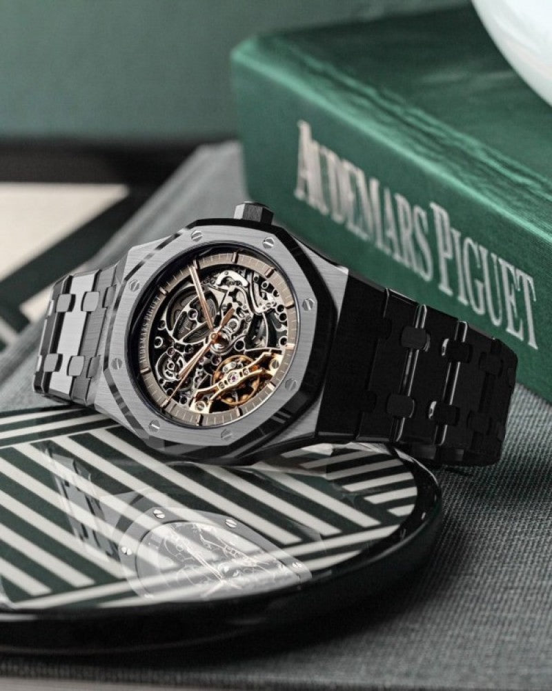 Audemars Pigue t Royal Oak Skeleton Full Black Premium