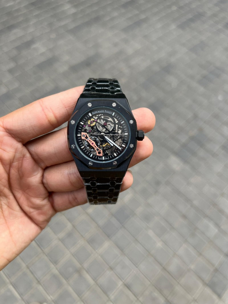 Audemars Pigue t Royal Oak Skeleton Full Black Premium