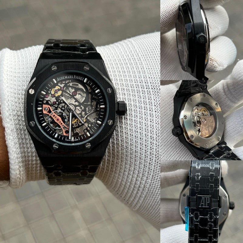 Audemars Pigue t Royal Oak Skeleton Full Black Premium