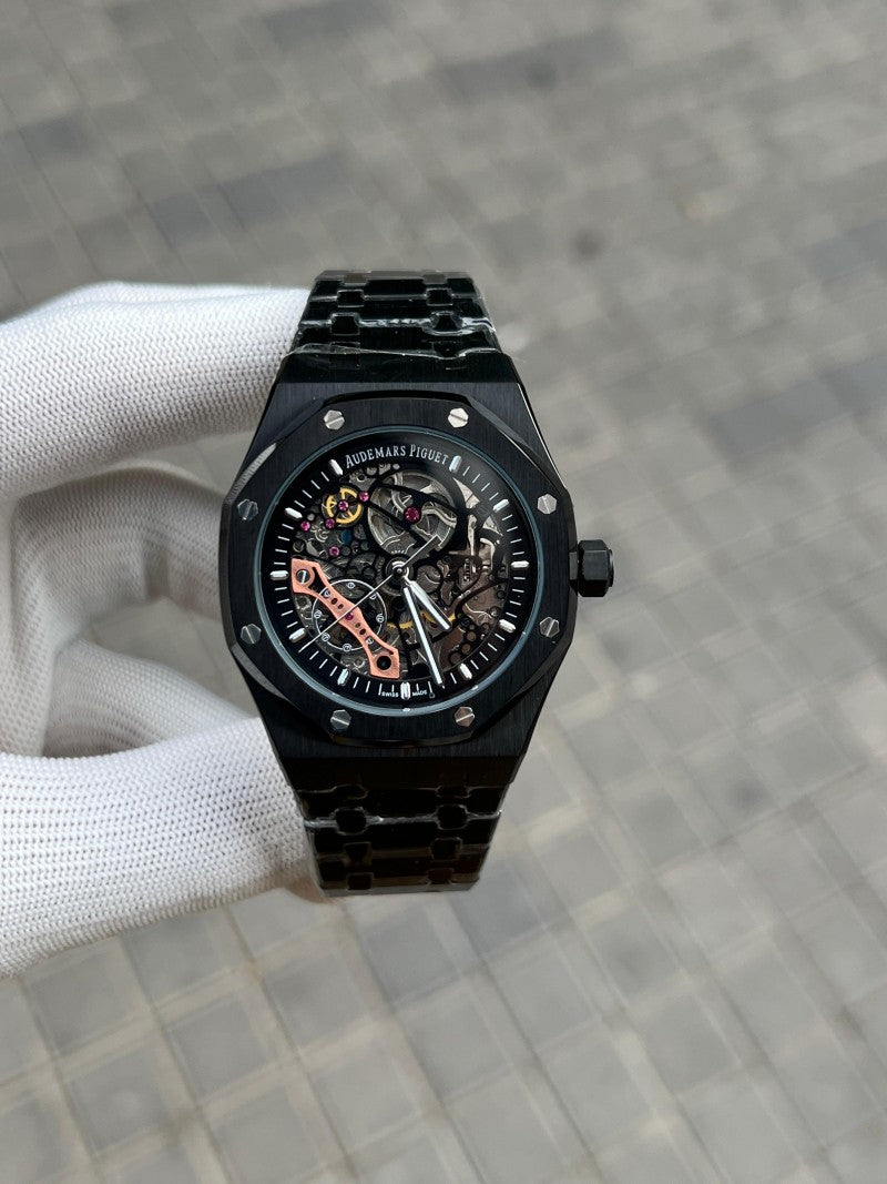 Audemars Pigue t Royal Oak Skeleton Full Black Premium
