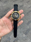 Fossi l Bronson Automatic Black Gold Silicon