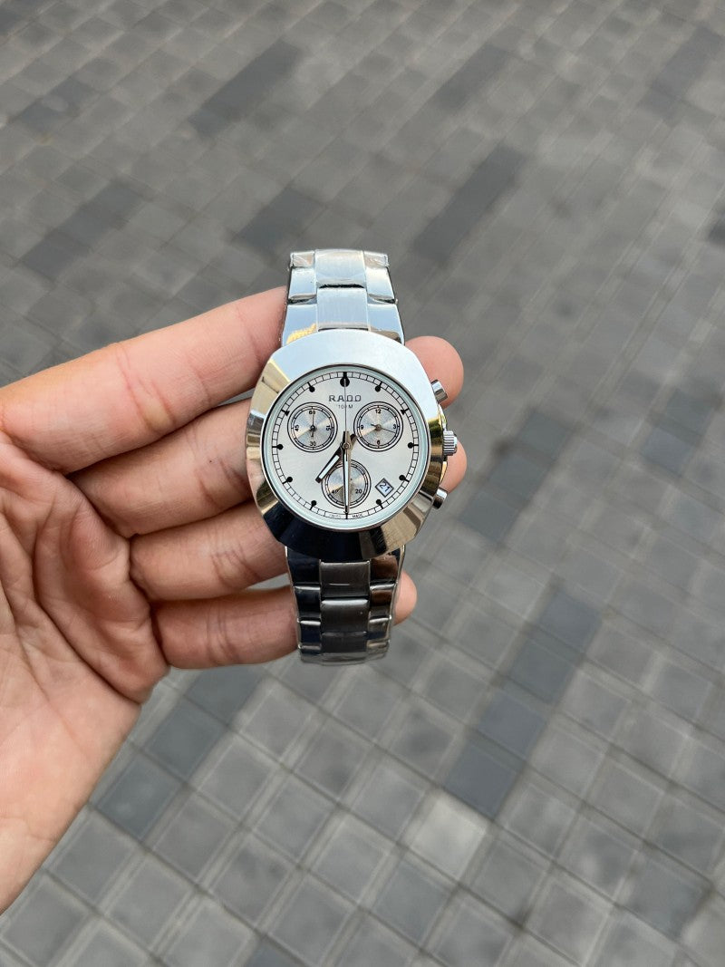 Rad o 100M Chronograph Silver