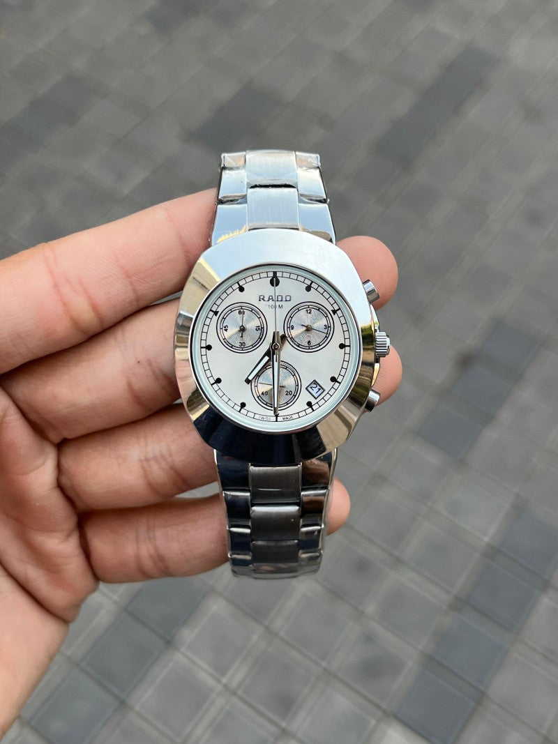 Rad o 100M Chronograph Silver