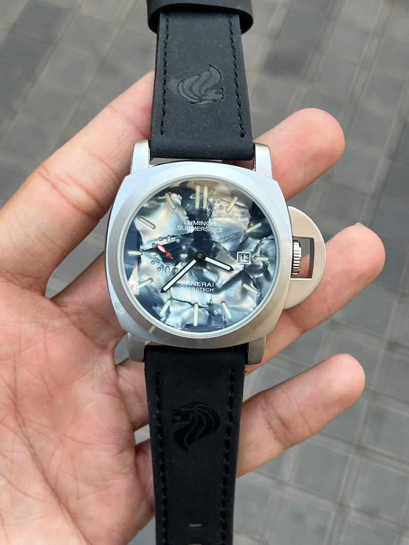 Lumino r Panerai Submersible Carbotech Leather