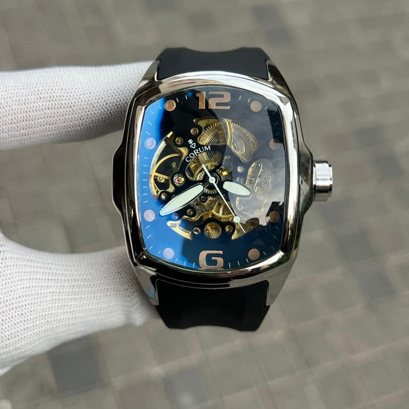Coru m Automatic Silver Black