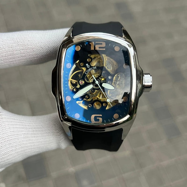 Coru m Automatic Silver Black