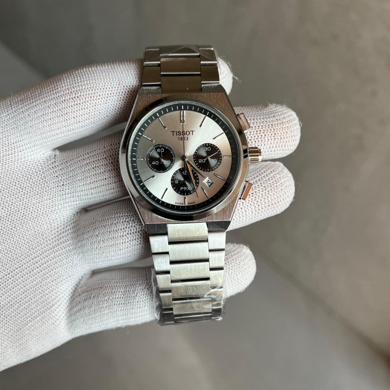 Tisso t PRX Chronograph Silver