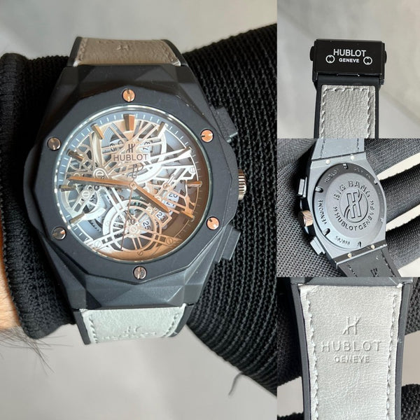 Hublo t Big Bang Quartz Grey Black