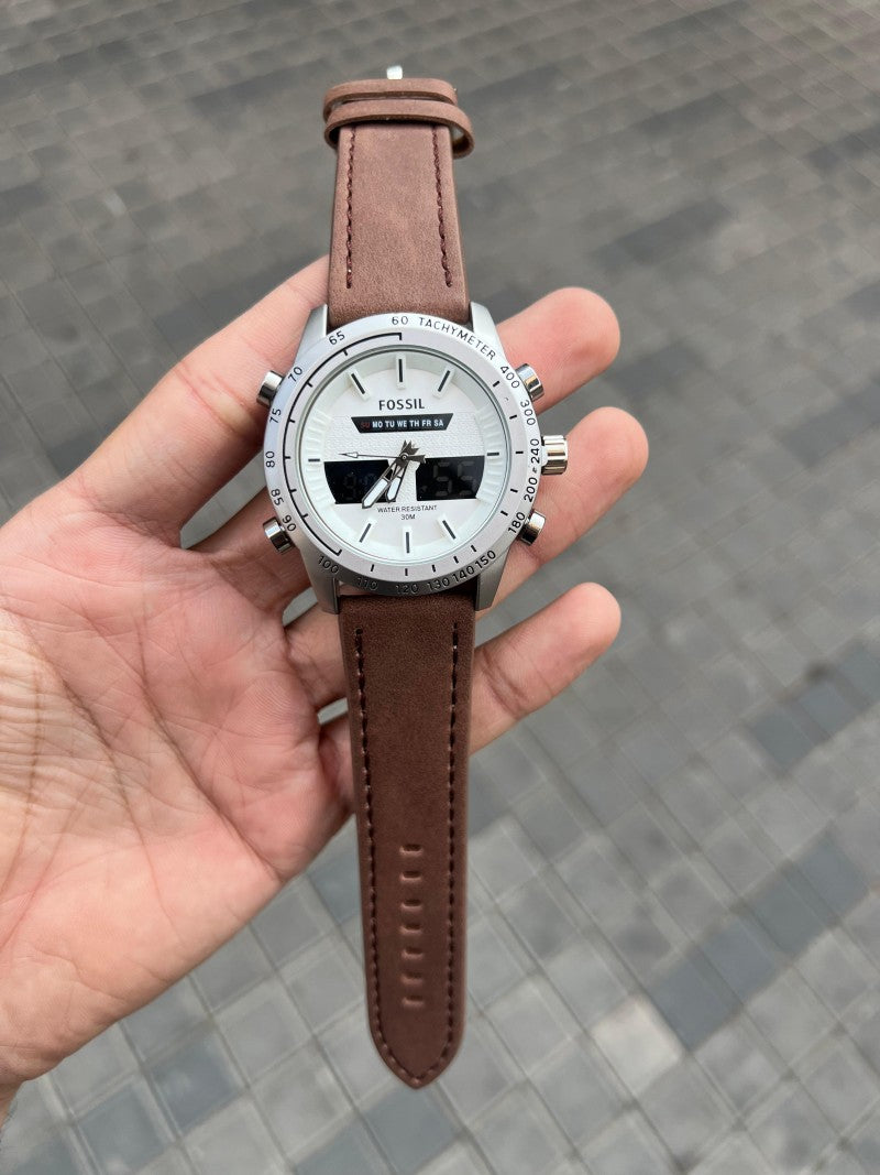 Fossi l Dual Time Brown