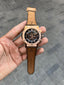 Hublo t Big Bang Calendar Tan RoseGold